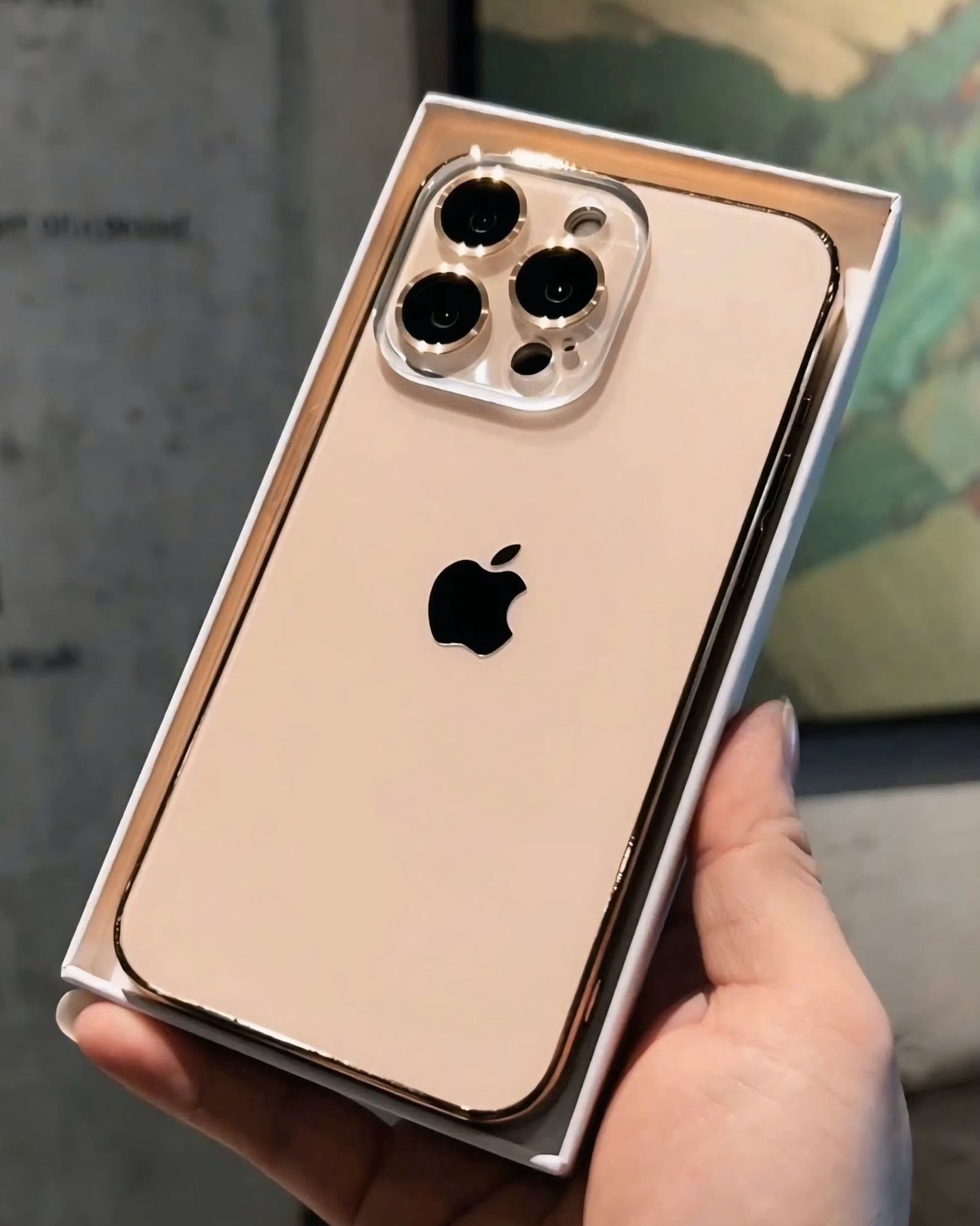 Zon Luxury CASE for iPhone Series from 11 -16 Pro-Max Case